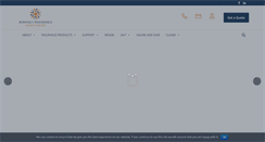 Desktop Screenshot of bonniciinsurance.com